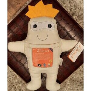 Huggalo Doodle Dude With Picture Holder Plush Doll Brand New With Tags